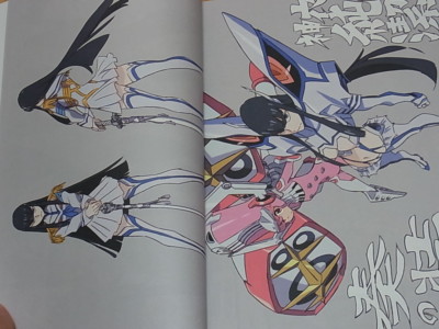 SUSHIO CLUB Kill la Kill Characters Color Art BOOK LOVE LOVE