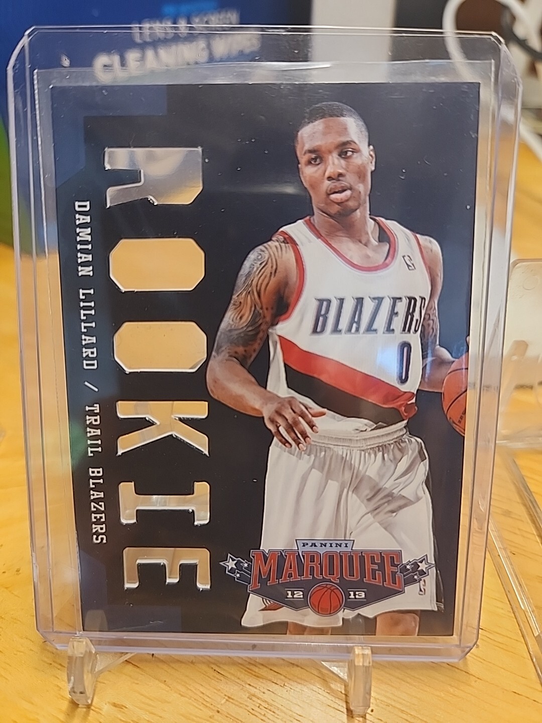 2012-13 PANINI MARQUEE DAMIAN LILLARD #311 LASER CUT ROOKIE CARD NMT-M BLAZERS