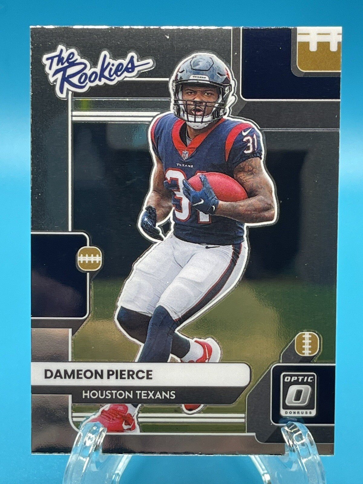 2022 Donruss Optic "The Rookies"-DAMEON PIERCE #TR-19 HOUSTON TEXAN
