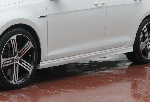 ❤️🔥MINIGONNE LATERALI VW GOLF 7 & 7.5 2012-2019 VII ABS RLINE LOOK ABS 01❤️🔥 - Imagen 8 de 12