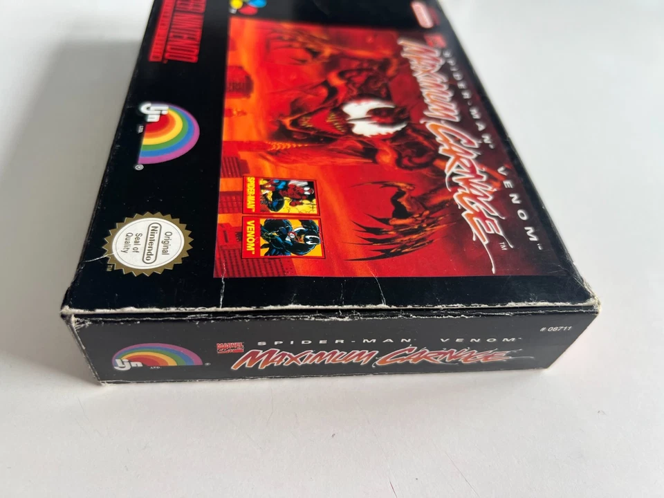 Spider-Man Venom Maximum Carnage für Super Nintendo / SNES in OVP - Bild 4 von 4