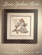 Stoney Creek Love Spoken Here Book 13 Cross Stitch 1985 Cross Stitch