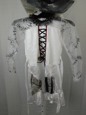 Monster Bride Kids Punky Zombie Dress-Up Halloween Costume 6-8 Medium