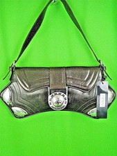 Ripani Italy Brown Soft Nappa Leather New Shoulder Clutch Bag $349