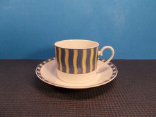 Noritake China Summer Waves 4096 Pattern Cup & Saucer Set