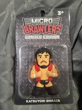 Katsuyori Shibata Micro Brawler Limited Edition New By PRO Wrestling Tees 