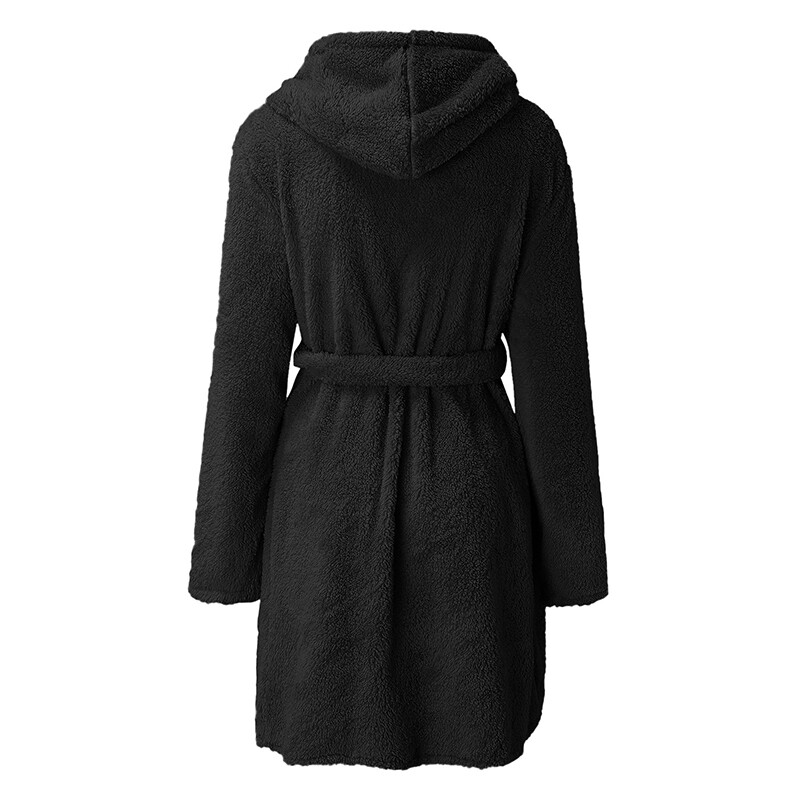 Ladies Shawl Towel Dressing Bathrobe Women Towelling Luxury Robe Soft