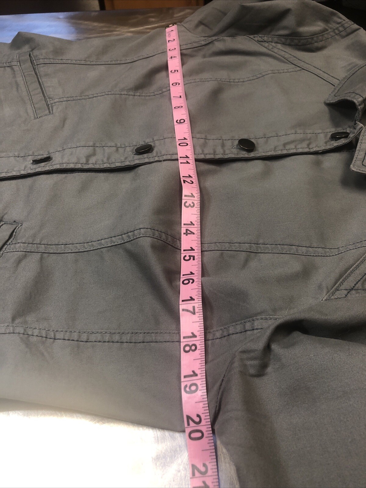 Pendleton Button Up Cropped Jacket  Grey Woman’s … - image 12