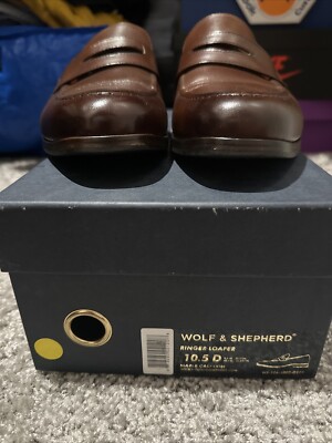 Size 10.5 Wolf & Shepherd Maple Calfskin Ringer Loafer | eBay display picture 2