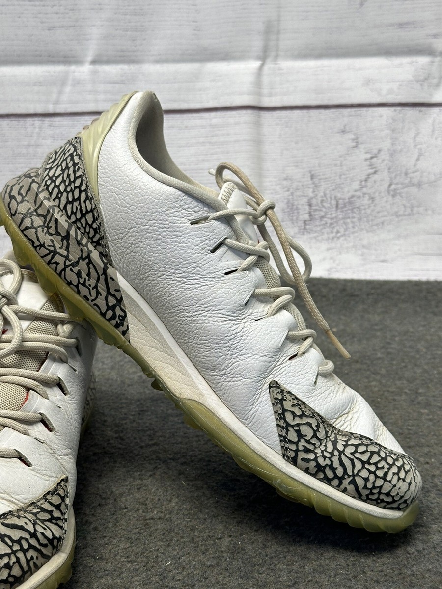 Nike Air Jordan ADG Spikeless Golf Shoes Cement White AR7995