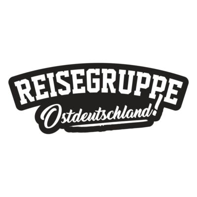Aufkleber Wetterfest Reisegruppe Ostdeutschland ossi tour urlaub auswärts osten