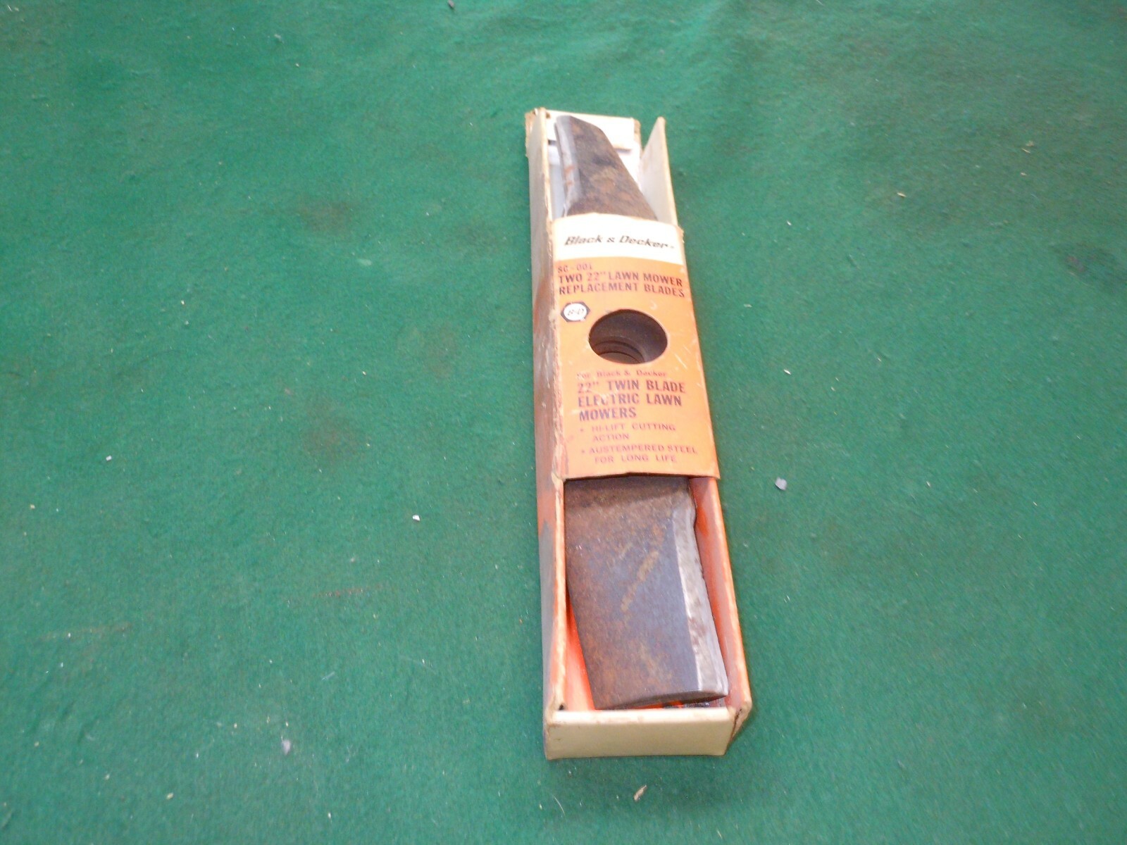 Black & Decker Electric Lawn Mower Blade Replacement 18" twin blade USA eBay