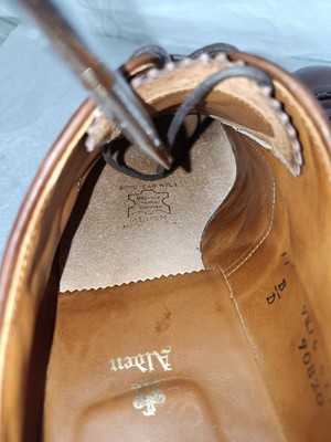 Alden Perforated Straight Tip Bal