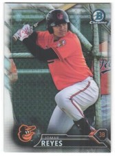 2016 Bowman Draft Jomar Reyes #BDC-154 Chrome Refractor