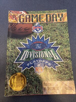 Packers vs Tampa Bay Buccaneers GameDay Program 1/4/1995