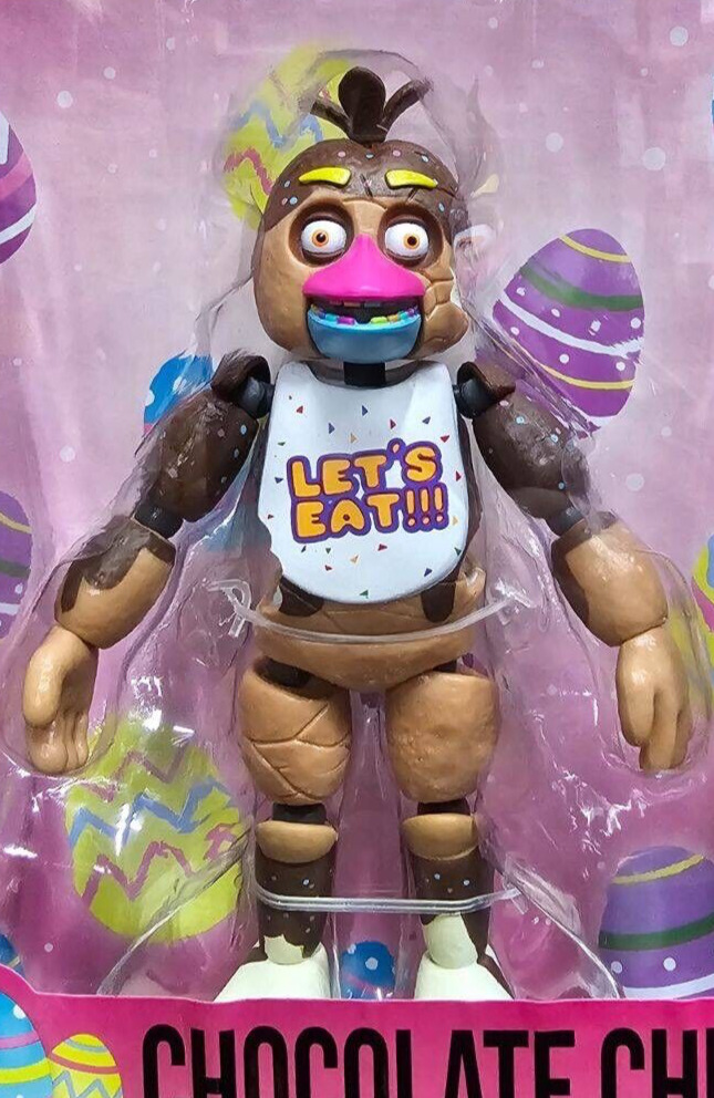 FUNKO • FNAF • Five Nights at Freddys • Chocolate CHICA Action Fig • Ships Free