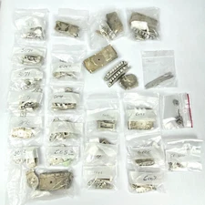 Lot Military Tanks Cast Metal Models Parts & Pieces Unpainted Numbered Diecast