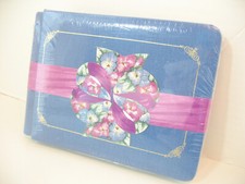 Creative Memories 5 X 7 BLUE Sentiments Album Scrapbook Pages Protectors NEW