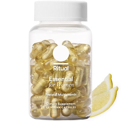 Essential for Women Prenatal Multivitamin: Folate & Choline for Neural Tube S...