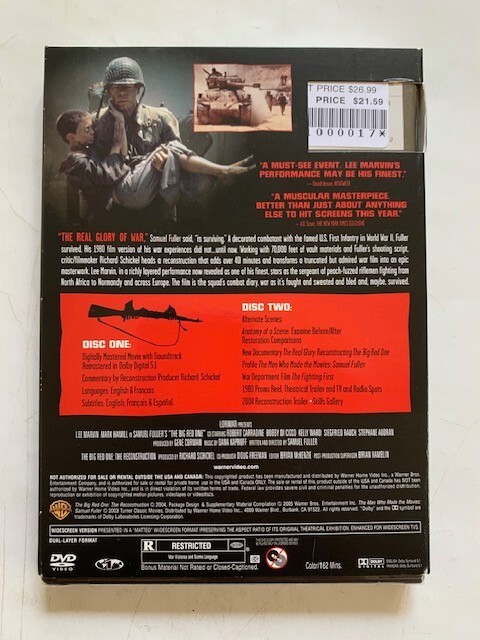 THE BIG RED ONE: THE RECONSTRUCTION. TWO-DISC SPECIAL EDITION