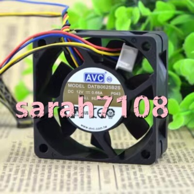 1PC NEW AVC DATB0625B2S 6025 12V 0.66A 6 cm fan 2 cable A1 #LM