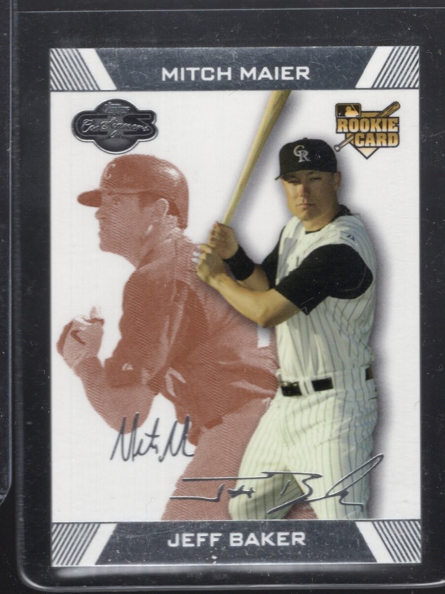 2007 Topps Co-Signers #97 Jeff Baker/Mitch Maier Rookie 228/275 NM-MT, Free Ship