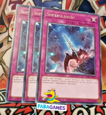 🇮🇹 YU GI OH 3 x SUPERSLANCIO – WISU IT007 RARA – ITA 🇮🇹