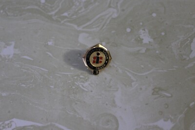 System Enamel Pin INTERSTATE SYSTEM SAFE DRIVER 3 YEARS GOLD TONE & ENAMEL SCREW BACK ...