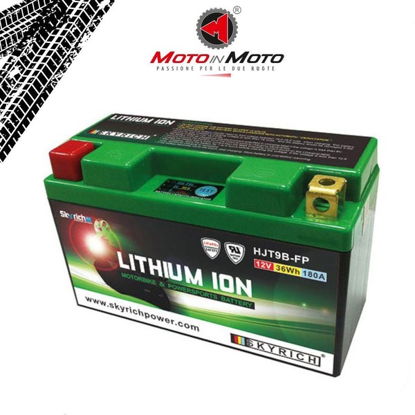 Lithium-Batterie LT9B-BS Skyrich Derbi Mulhacen 660 2010 2011 2012-image