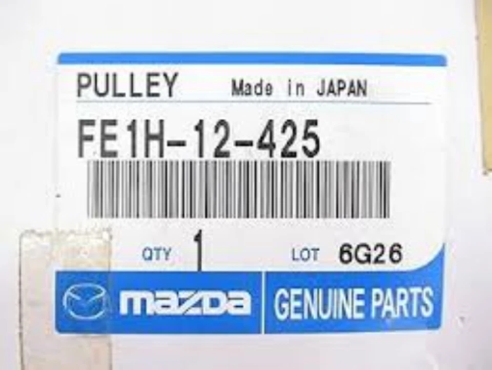 Genuine MAZDA OEM MX-6 B2200 Camshaft Pulley FE1H-12-425 - Image 3 of 4