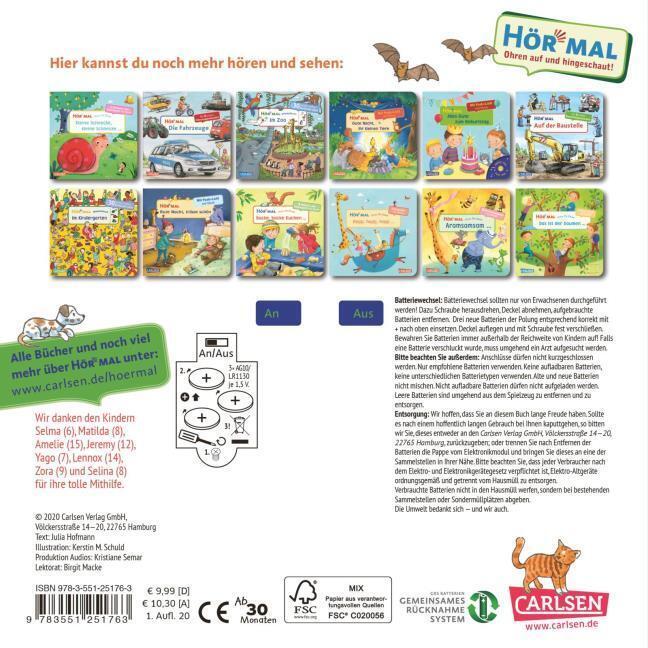 Thumbnail - Hör Mal (soundbuch): Wimmelbuch: In Der Stadt Julia Hofmann