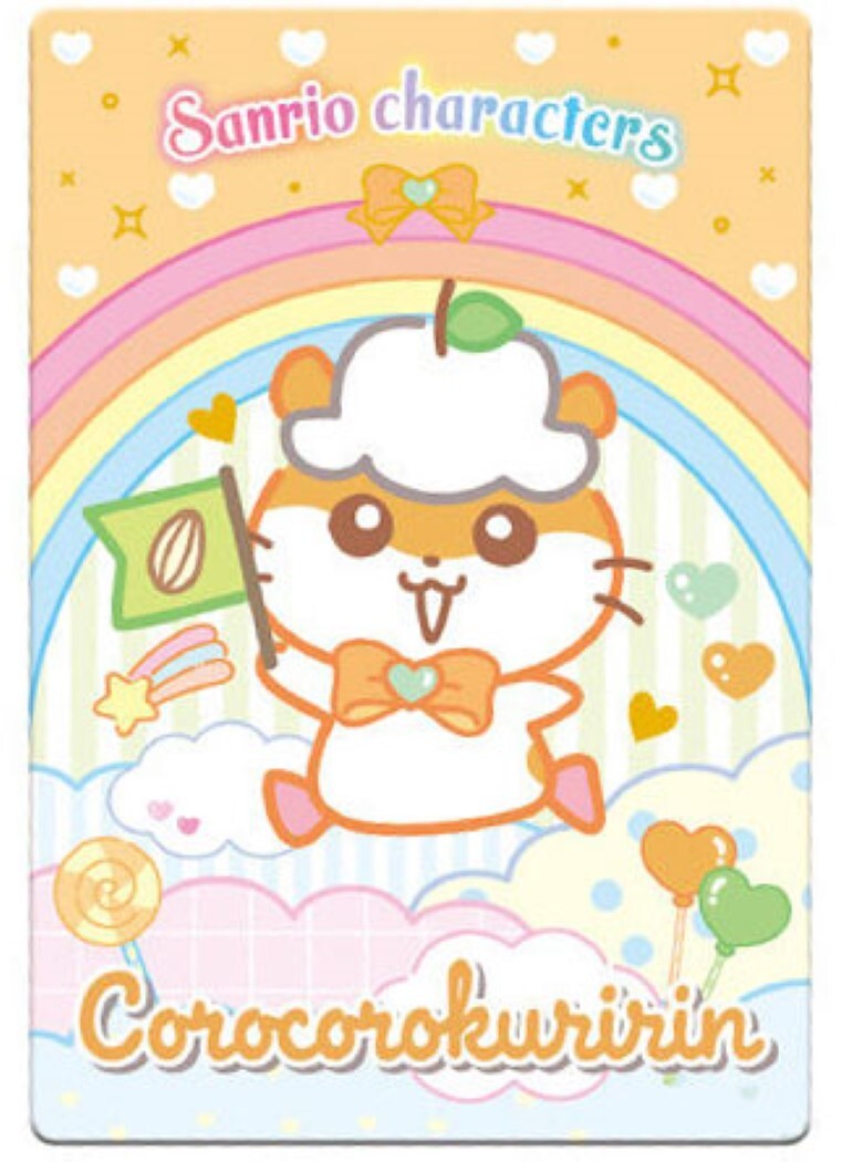 cororo　ミリア キャラクターカード サンプル SANRIO CHARACTERS Trading Card W#6 No.18 Corocorokuririn BANDAI