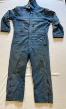 Vintage Walls Coveralls Mens Large Blizzard Pruf Insulated Navy READ FREE SHIP
