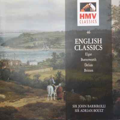 CD Sir Edward Elgar , George Butterworth , Frederick Delius , English Classics
