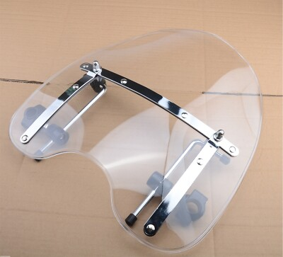 #ad Clear Windscreen Windshield For Honda Rebel CMX250 Magna Shadow VT600 750 1100 $52.99