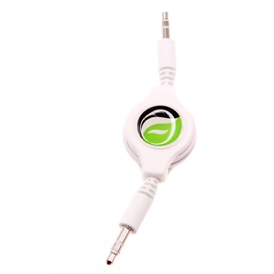 Retractable Aux Cable 3.5mm Adapter Car Stereo Aux-in Audio for Smart Phones
