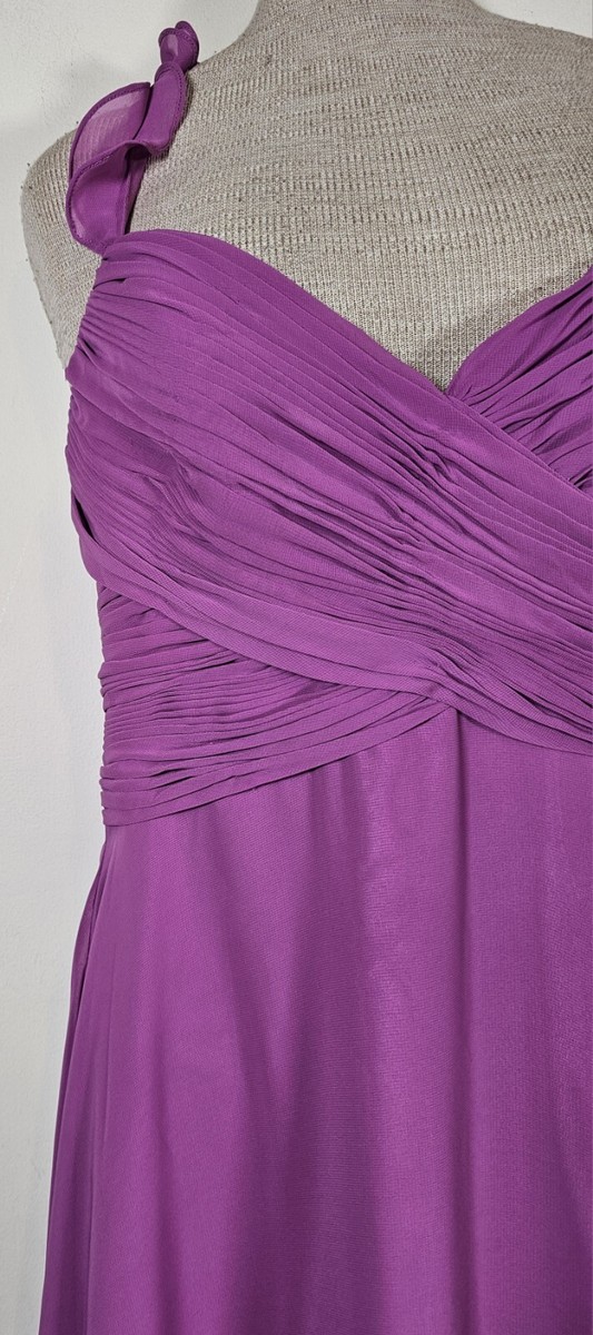 Allure Bridals Bridesmaids Dress Size 10 Chiffon Lined Evening Prom Gown Purple | eBay Allure Bridals Bridesmaids Dress Size 10 Chiffon Lined Evening Prom Gown Purple | eBay