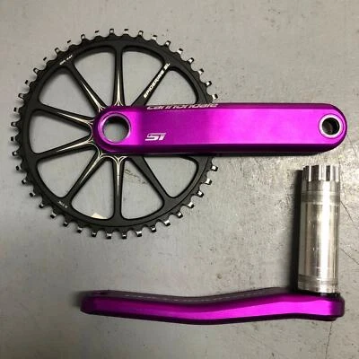 purple crankset