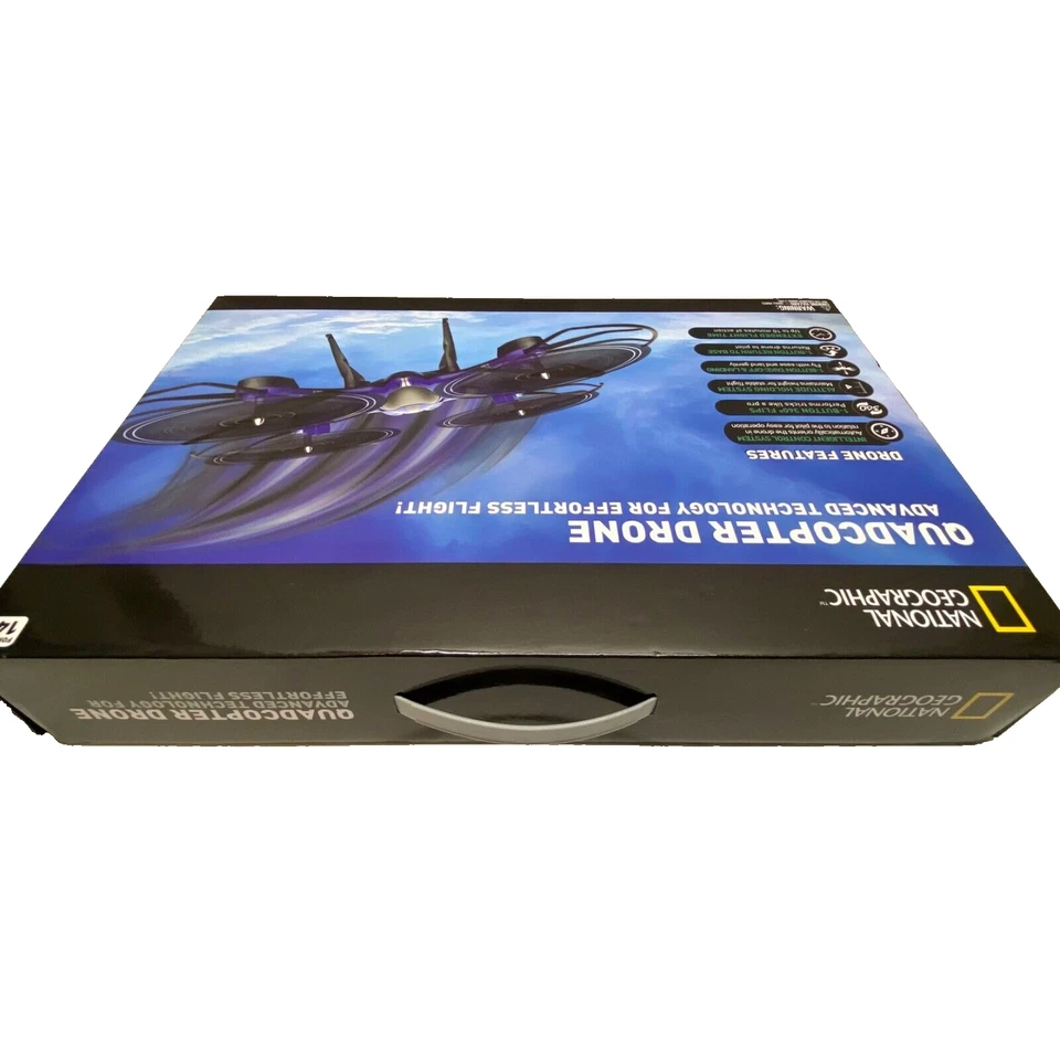 Quadcopter Drone Advanced Technology National Geographic Remote Control NIB - Image 4 of 4