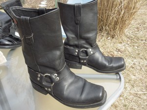 Authentic Rev Gear Harness Boots Us Men 8 1 2 D Made In Usa Pre Owned Ebay