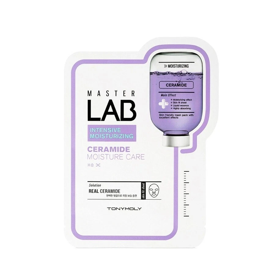 TONYMOLY Master Lab Mask Sheet 19g 10pcs Ceramide Moisture Facial Mask Sheets - Image 3 of 4
