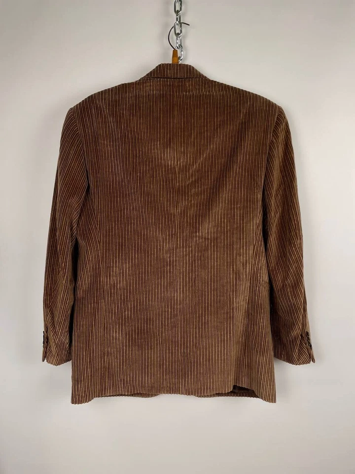 Blazer Pana Marrón Colección Pal Zileri Pull, Talla 50 Elegante Diseño Italiano Foto 3 de 4