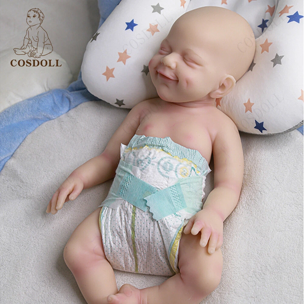 Bébé reborn garçon en silicone new arrivals