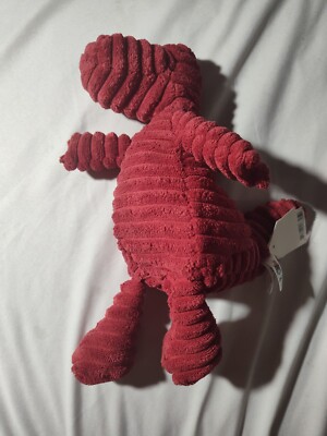 Jellycat London Cordy Roy Dino Dinosaur Red Stuffed Animal