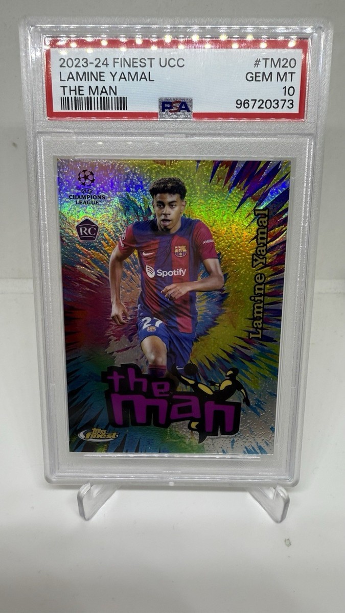 2023-24 Topps Finest UEFA Club Competitions - The Man Lamine Yamal 