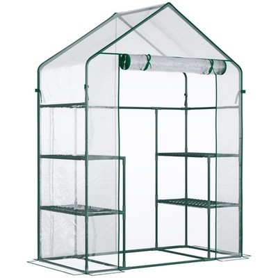 Walk-in Greenhouse Ortable Greenhouse To Keep The Growing Going Year-round