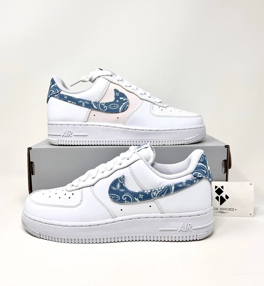 Nike Air Force 1 Low White Paisley W for sale | eBay