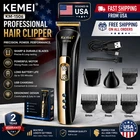 Kemei KM-1506 3-in-1 Electric Razor Hair Trimmer Nose Shaver USB Rechargeable