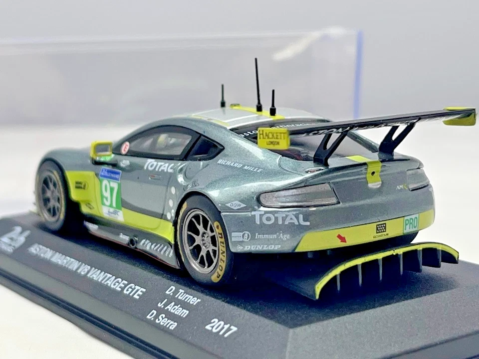 #97 Aston Martin V8 Vantage GTE 24H Le Mans 2017 1/43 Modello Auto Ixo - Immagine 4 di 4
