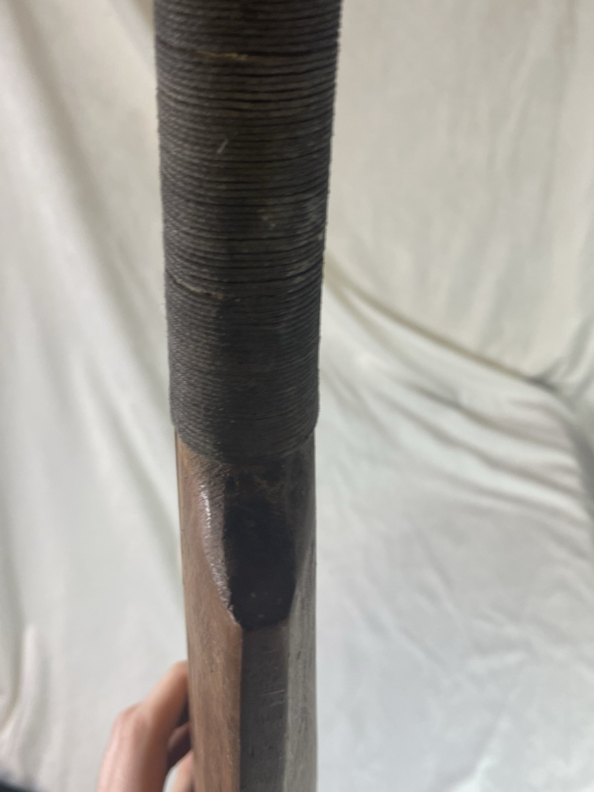 Vintage 1950s MANO Triple Star Willow Cricket Bat – Treble Spring